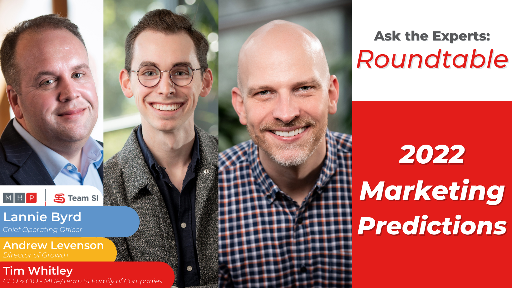 Ask the Experts Roundtable Discussion 2022 Marketing Predictions